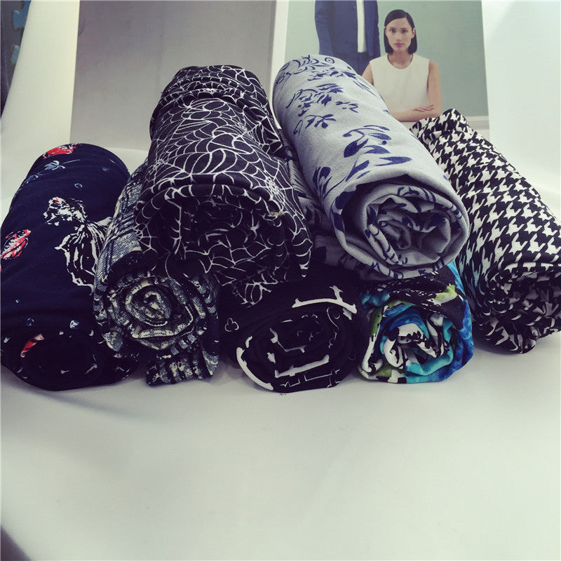 Printing Plaid Trousers