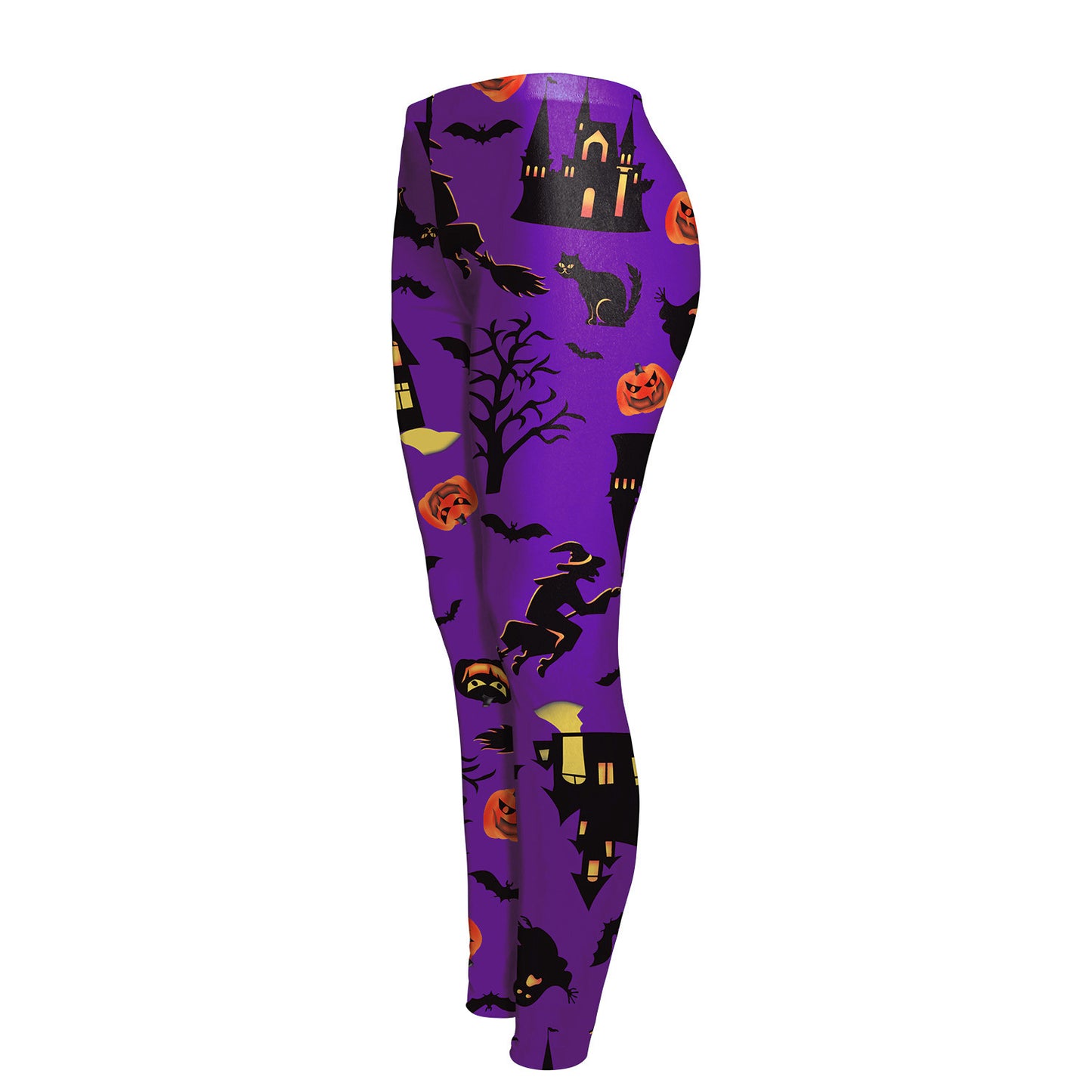 Creative pumpkin leggings