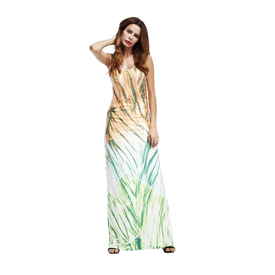 Long dress beach dress