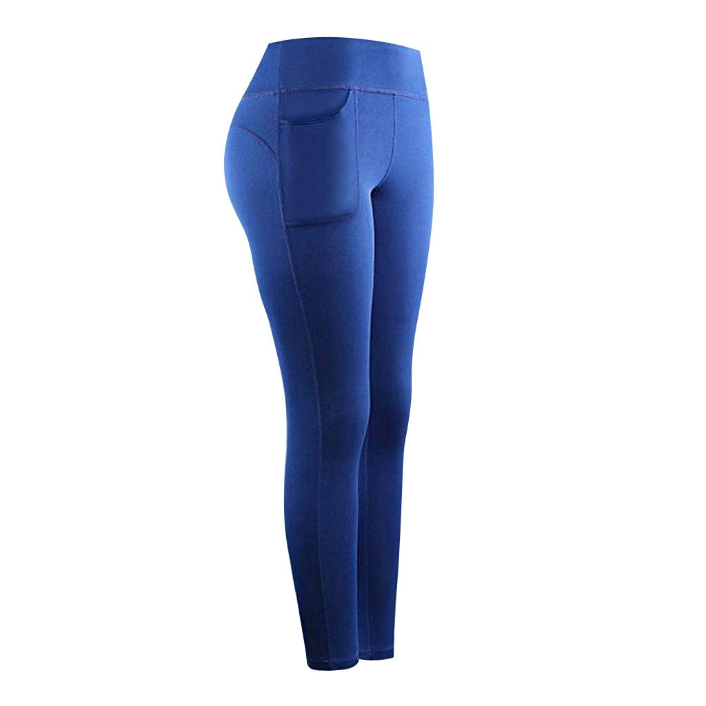 Hip pocket yoga pants