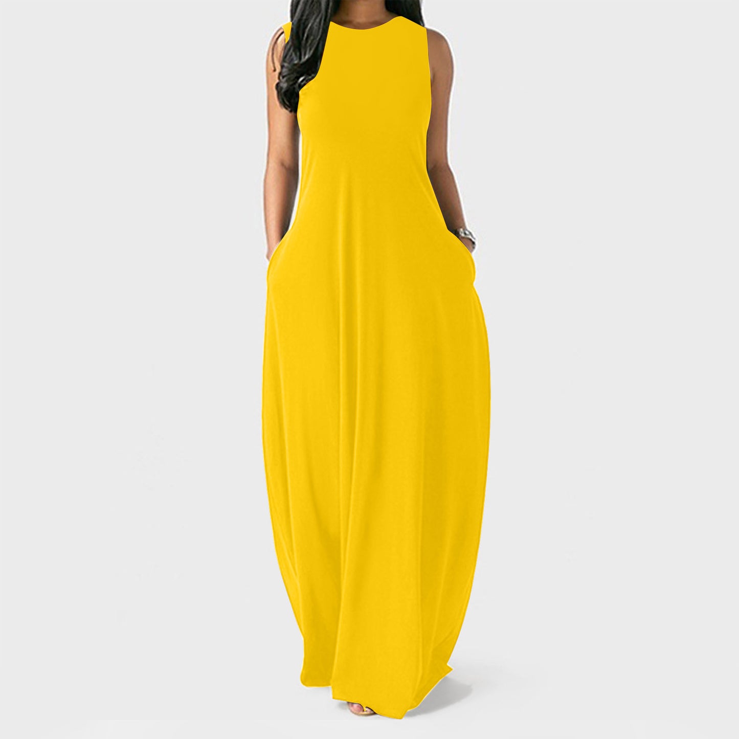 Slim Slim Mid-length Dress