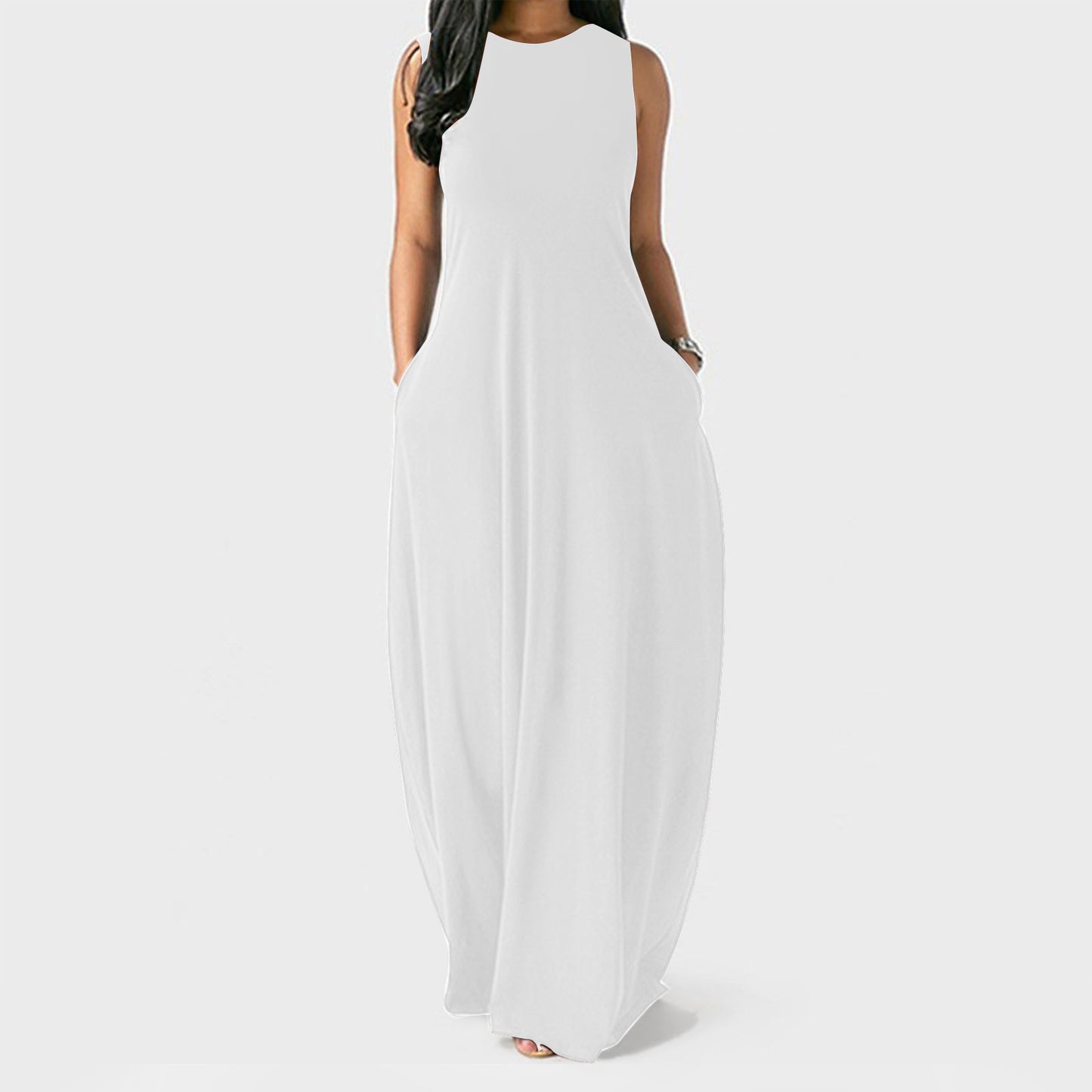 Slim Slim Mid-length Dress