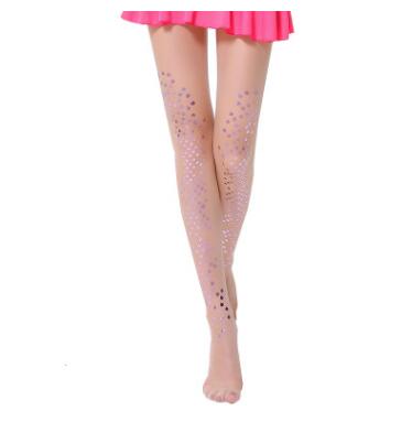 Women Sexy Shiny Pantyhose Chic Glitter Scale Elastic Thin Sequined Fashion Tights Gauze Nylon Mermaid Stockings Trendy (China)