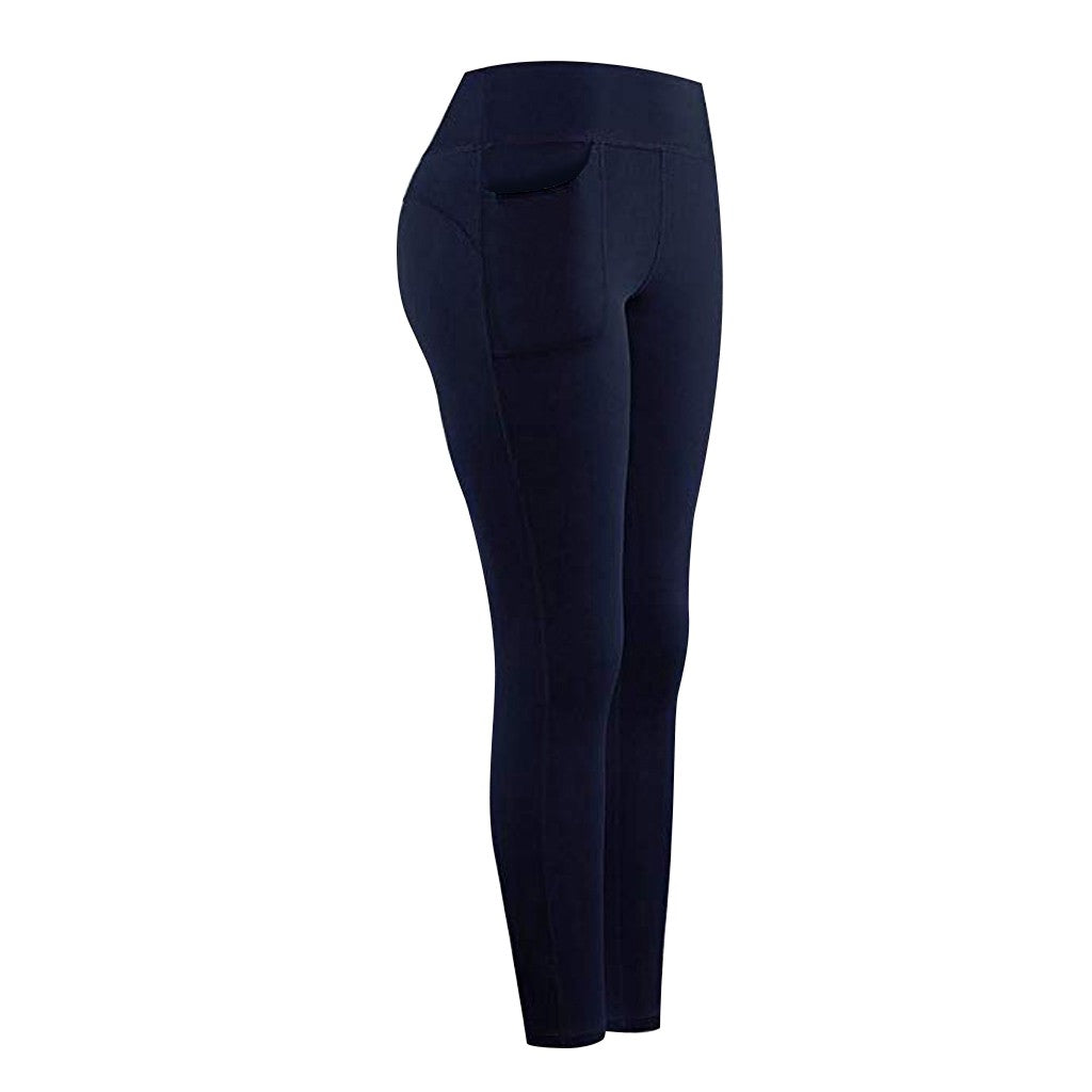 Hip pocket yoga pants