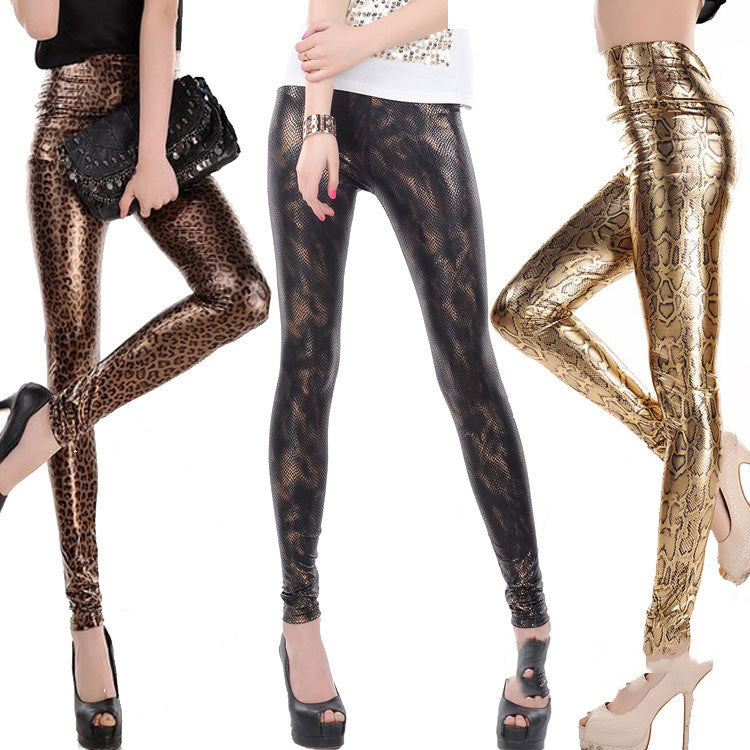 Ankle-length Pants With Small Feet, Thin High-waisted Leggings