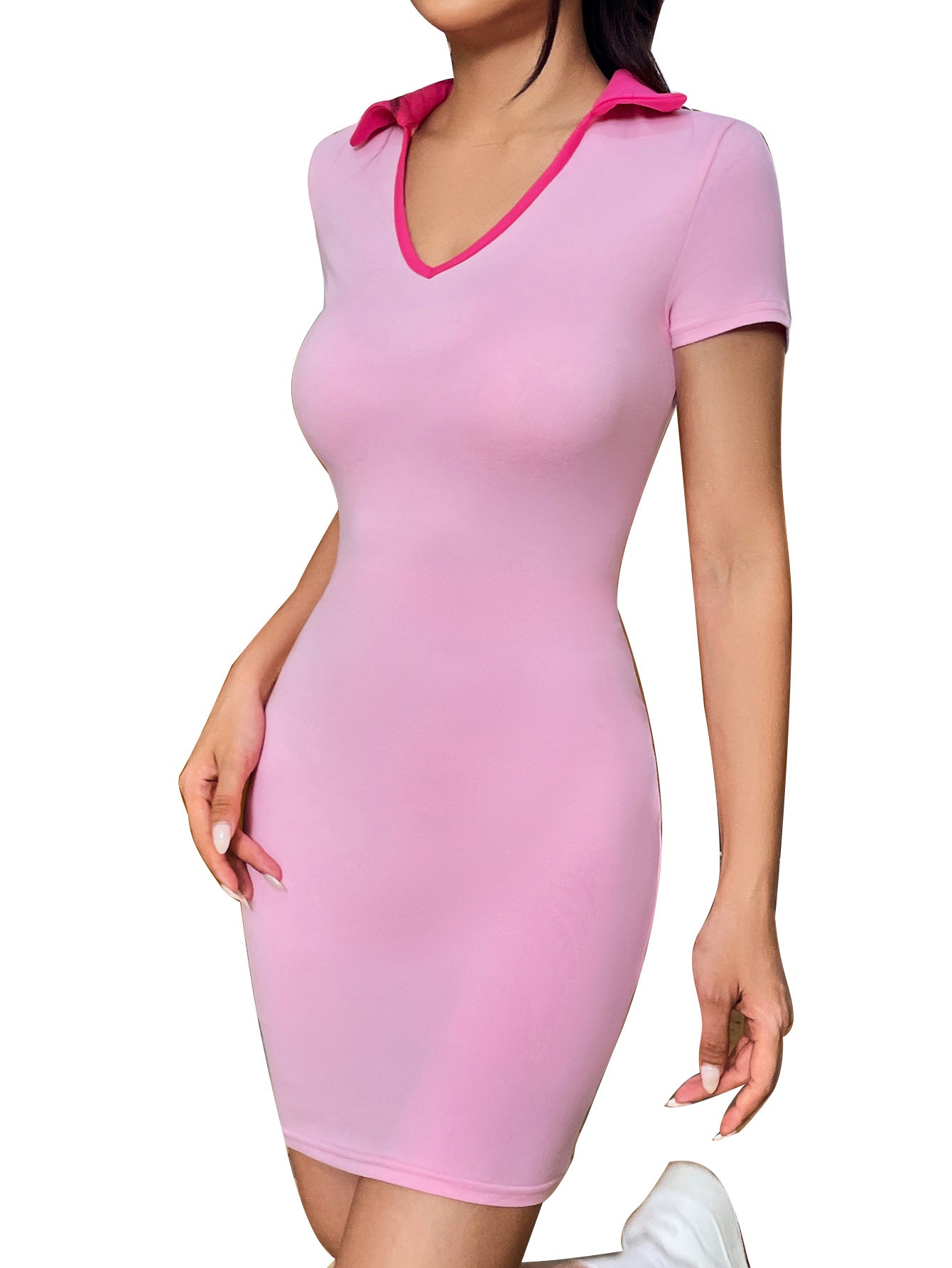 Women's Fashionable Slim-fit Sheath Dress