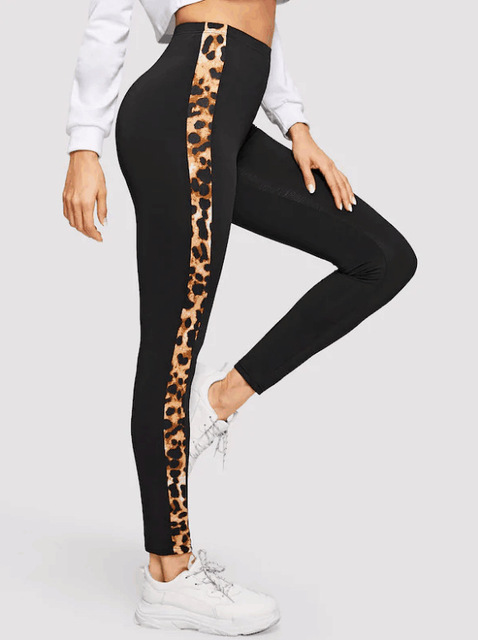 Spring and summer sports stretch leggings