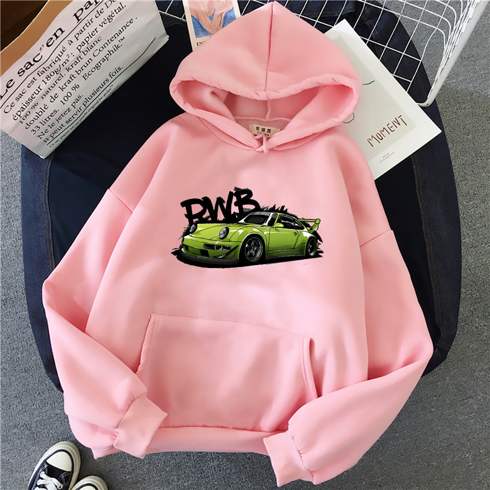 Initial D Hoodie Fashion For Porsche 911 RWB Hoody Long Slee