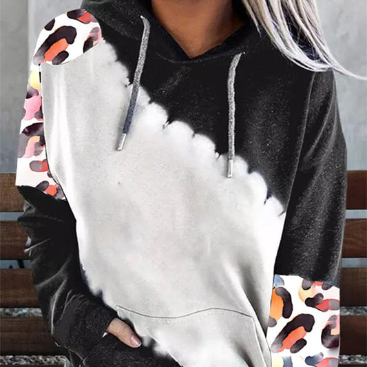 Women's Fashion Casual Printing Sports Hoodie