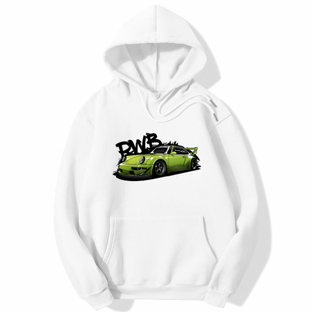 Initial D Hoodie Fashion For Porsche 911 RWB Hoody Long Slee