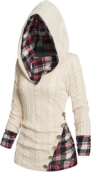 Bedford Cord Hooded Casual Pullover Sweater