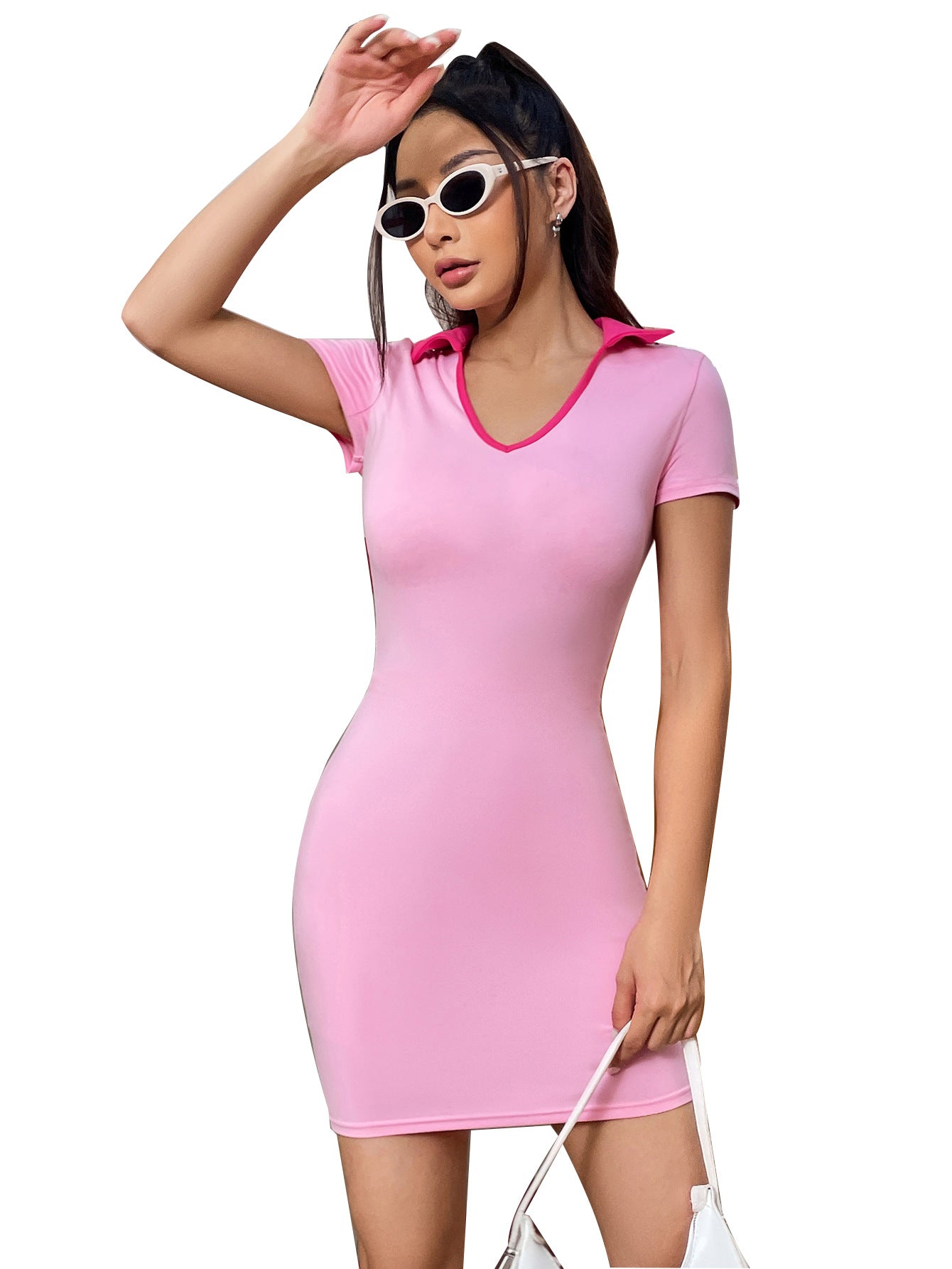 Women's Fashionable Slim-fit Sheath Dress