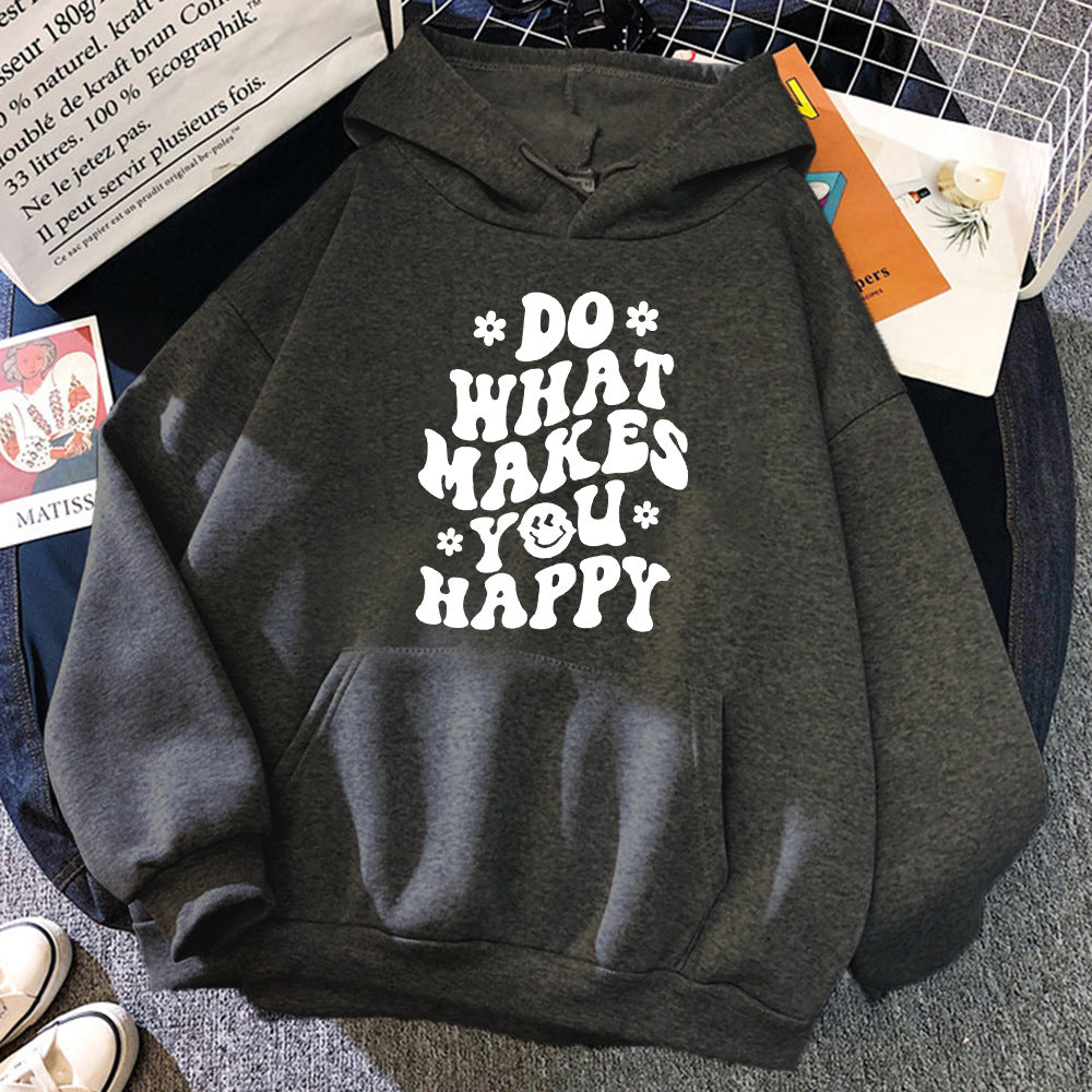 Casual Printed Women's Hoodie