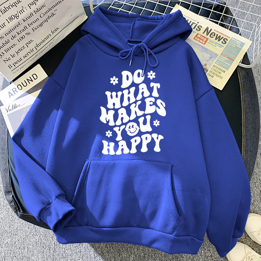 Casual Printed Women's Hoodie