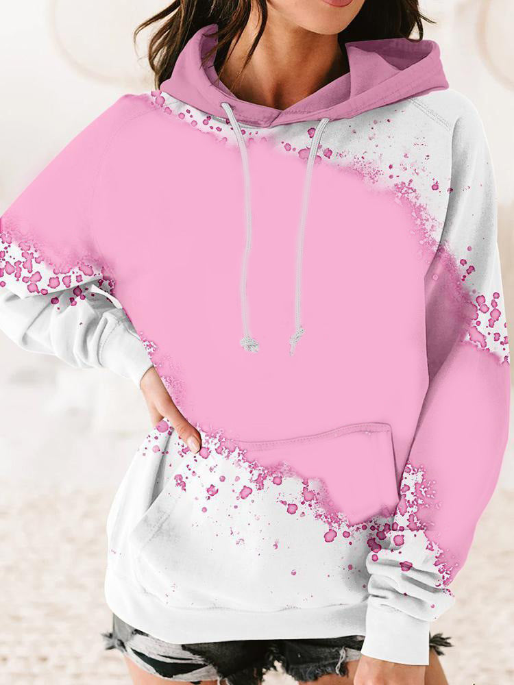 Women's Fashion Casual Printing Sports Hoodie