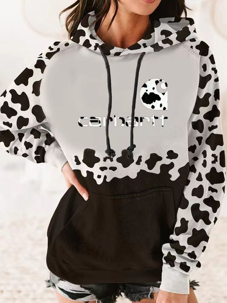 Women's Fashion Casual Printing Sports Hoodie