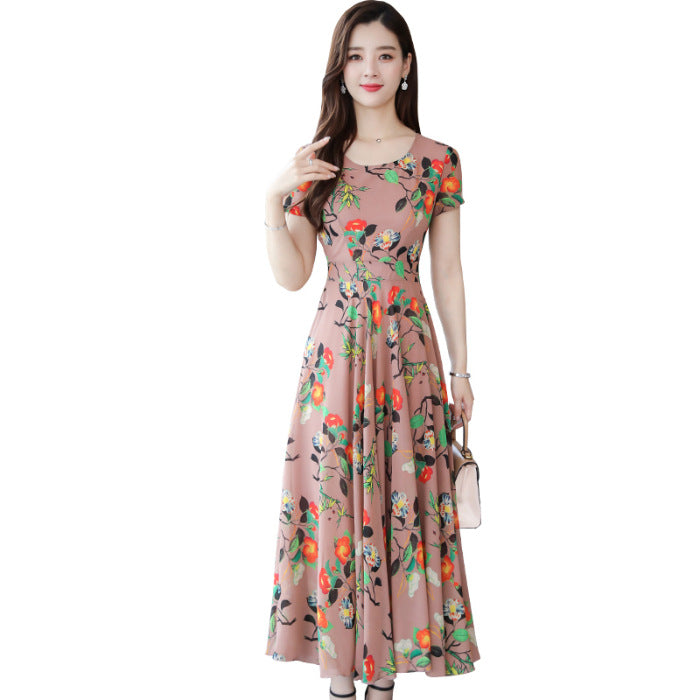 Summer Korean Style New Floral Dress