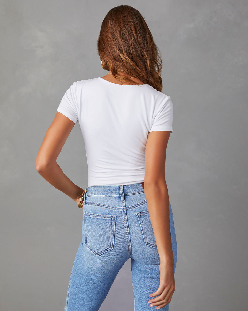 Jeans lavados de moda para mujer