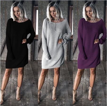 Women's Bat Sleeve Loose Casual Women's Dress Top