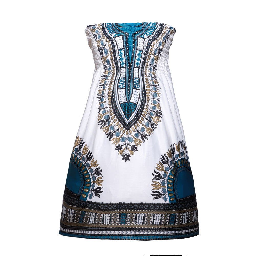 Slim-fit Chest-wrapped Summer Vacation Style Dress