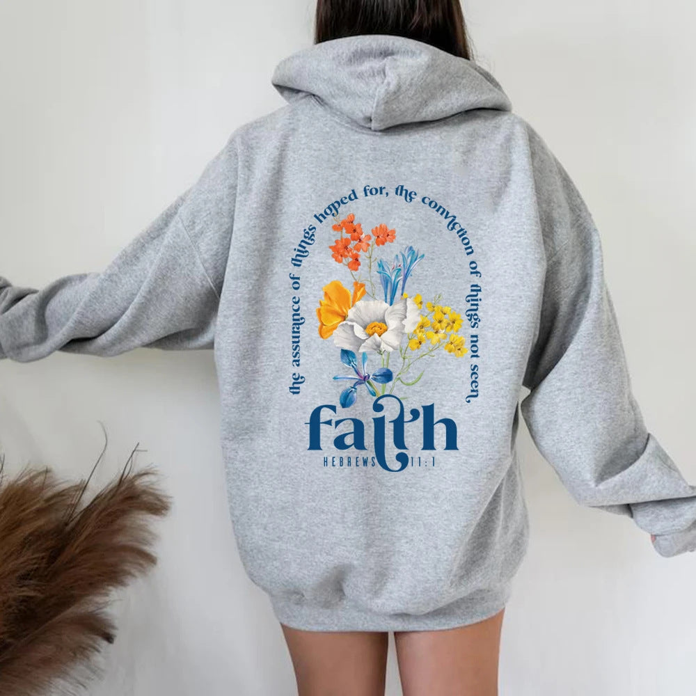 Aesthetic Christian Hoodies Bible Verse Hoodie Women