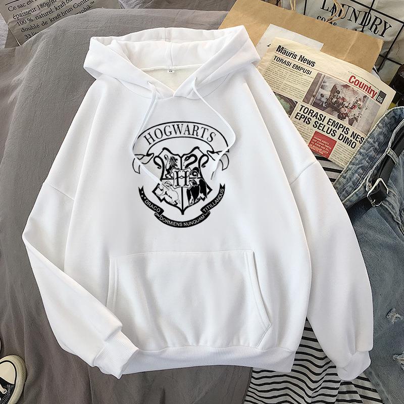 Autumn And Winter European And American Style Casual Loose-fitting Hoodie Sweater Personalized Printing University Style All-matching